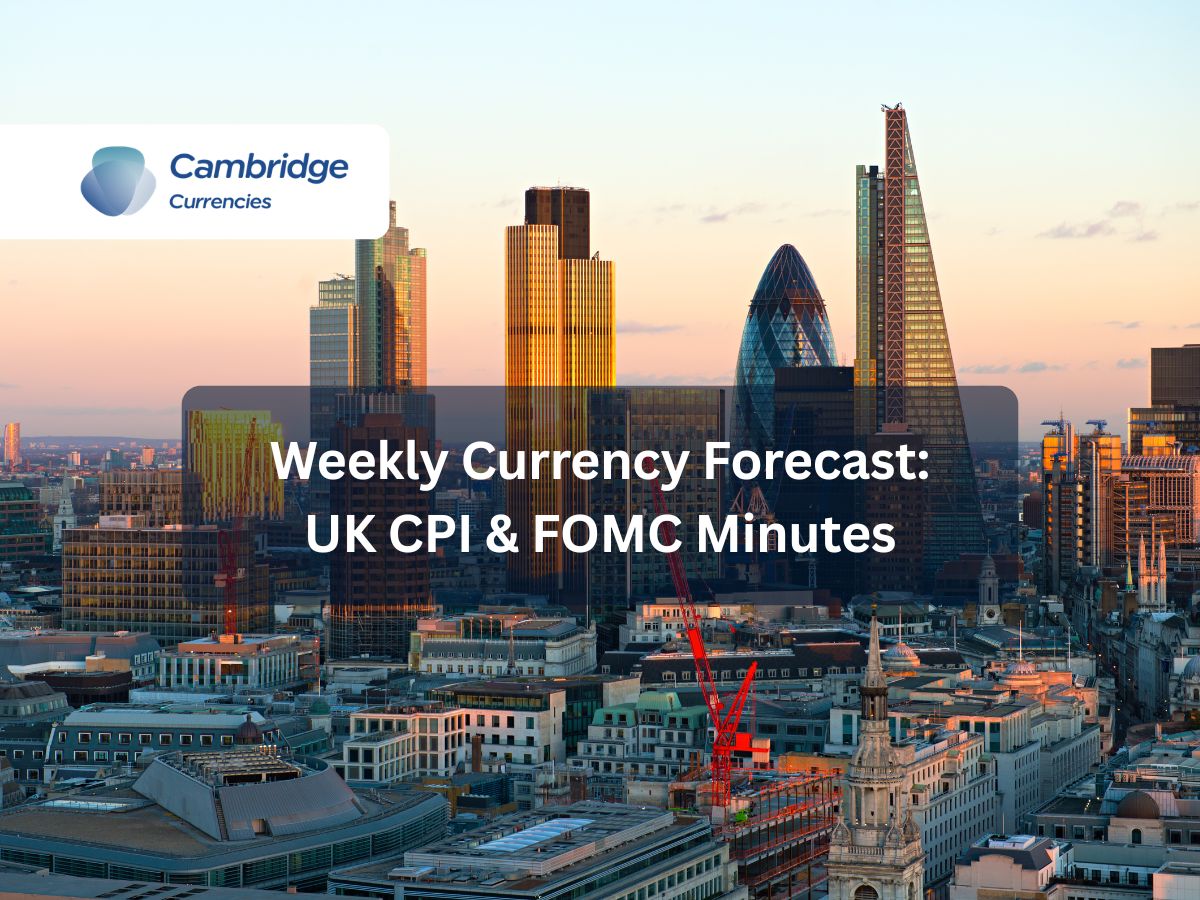 UK CPI, FOMC Minutes and Sterling Politics Set the Tone